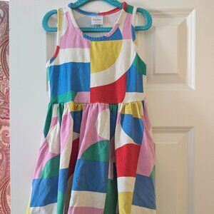 Hanna Andersson Racerback Printed Skater Dress 6-7